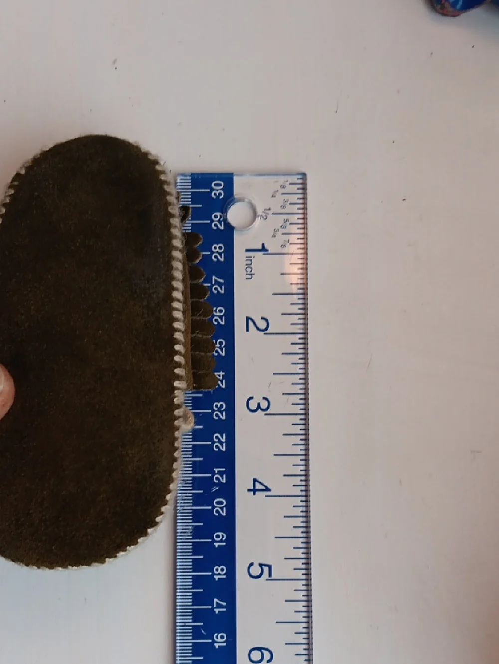 Baby Olive Green Suede Moccasin Shoes